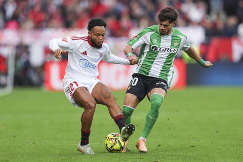 Chidera Ejuke in action against Real Betis || Image credit: Imago