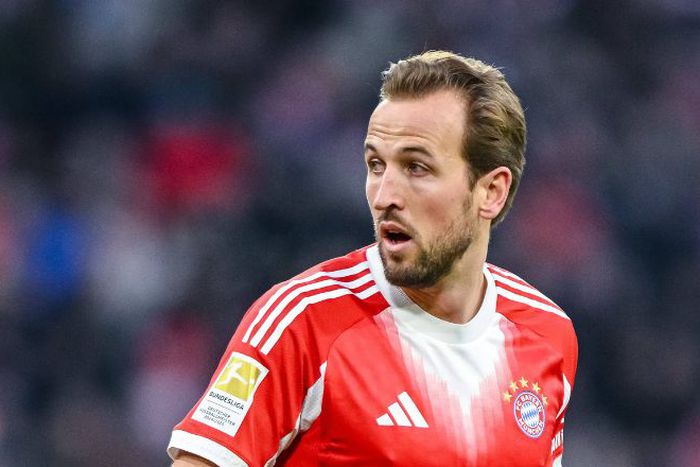 Harry Kane celebrates a goal for Bayern Munich || Image credir" Imago