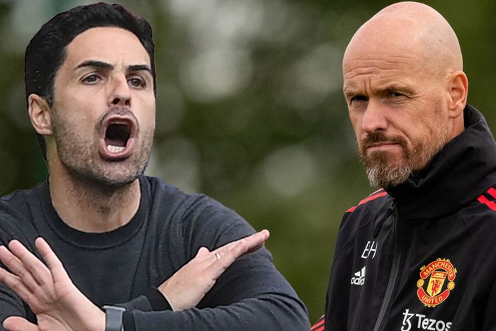 Mikel Arteta and Erik ten Hag will battle for the signature of one of Europe's finest talents