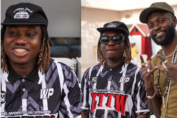 'Holiday link up' - Yoruba footballer Emmanuel Adebayor teams up with Zlatan Ibile.