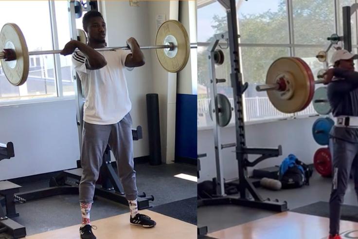 Noah Lyles roars about his transformation into a physical monster