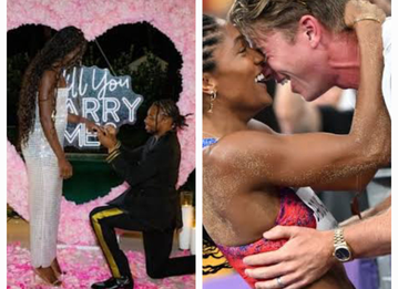 From Noah Lyles' engagement to Junelle Bromfield, here are top track & field power couples that thrilled fans in 2024