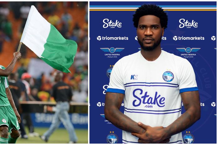 Brown Ideye looks immaculate in his new colours.