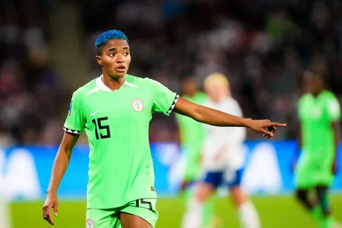 Super Falcons star Rasheedat Ajibade questions man who wants to marry her