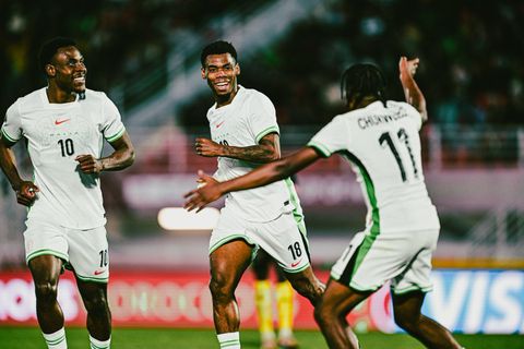 Onyedika was Super Eagles' star player as they beat Uganda || X