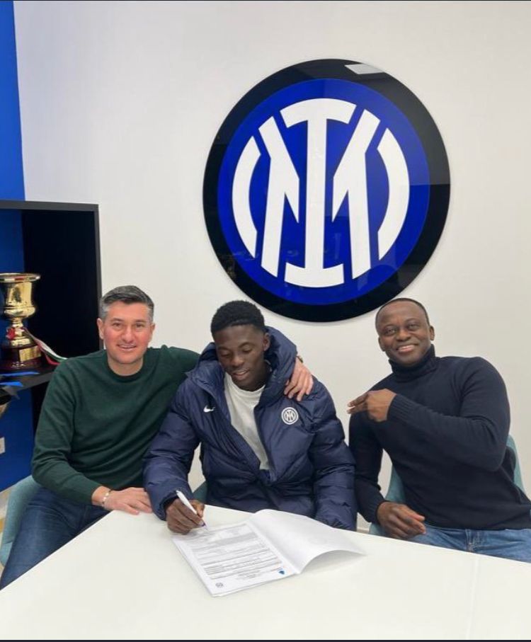 Inter Milan Announce 18-year-old Remo Stars Midfielder, Ebenezer ...