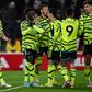 Arsenal’s chances of winning the league increase as Man City’s drop, stats firm reveals