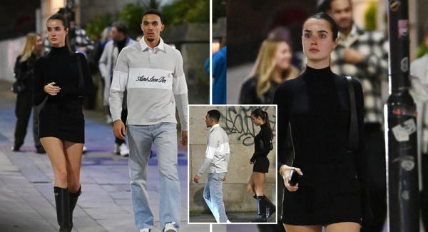 Trent Alexander-Arnold and model girlfriend Estelle Behnke step out for romantic date