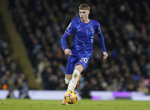 Cole Palmer in action for Chelsea in the Premier League in 2025 (Credit: Imago)