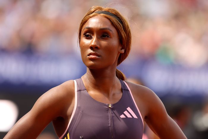 American rising track star Talitha Diggs has revealed that her transition to professional athletics was significantly more challenging than graduating with top honors from college.