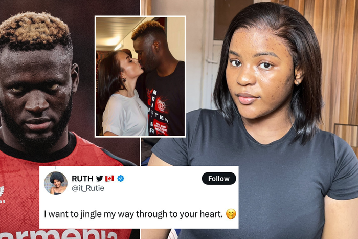 Victor Boniface: Pretty Nigerian lady woes Super Eagles star after rumoured breakup from Oyinbo girlfriend