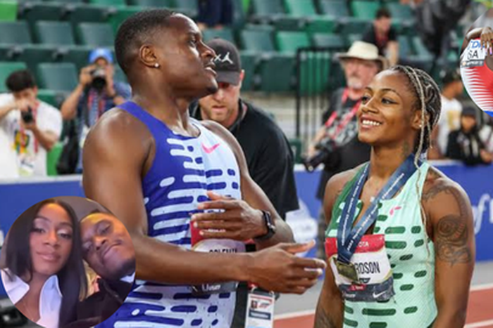 Sha'Carri Richardson's romance with Christian Coleman continues to bud as the couple continue to engage in public displays of affection.