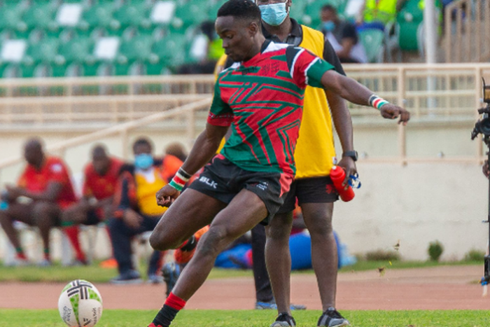 Andrew Matoka is one of the four Kenyan players currently benefitting from the High Performance training in South Africa.