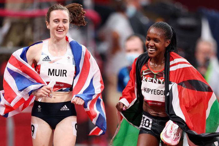Laura Muir once opened up about how sharing the stage with Faith Kipyegon propelled her to her own greatness.