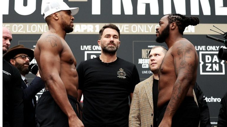 Anthony Joshua comes in at his heaviest ever for the fight against Jermaine Franklin.