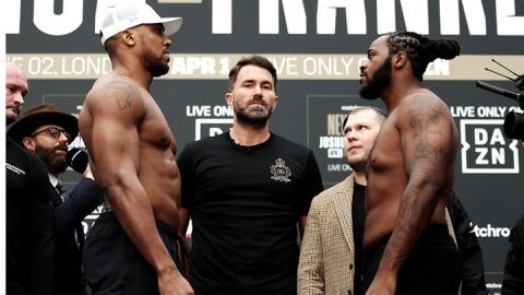 Heaviest Anthony Joshua calls on God to get victory against Jermaine Franklin