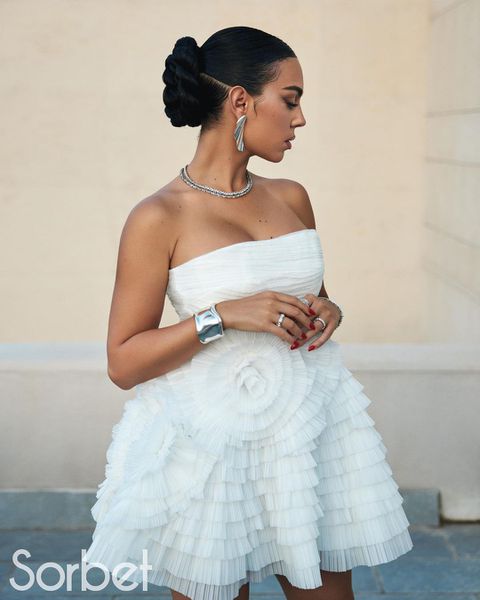 Georgina Rodriguez poses for Sorbet magazine/via Instagram