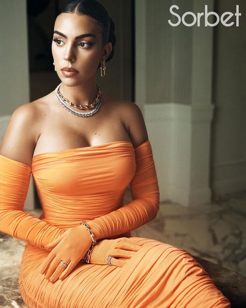 Georgina Rodriguez poses for Sorbet magazine/via Instagram