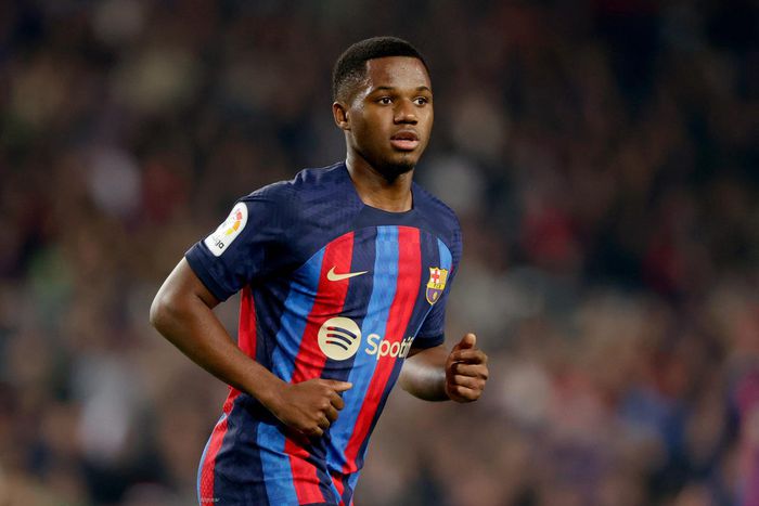 Barcelona's Ansu Fati