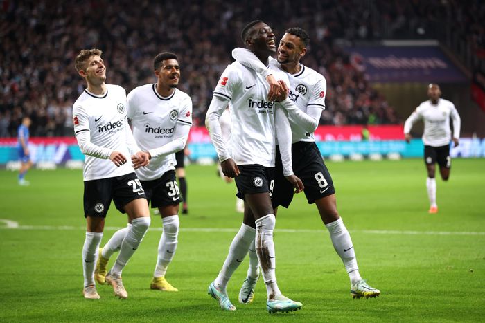 Randal Kolo Muani is a transfer target for Manchester United