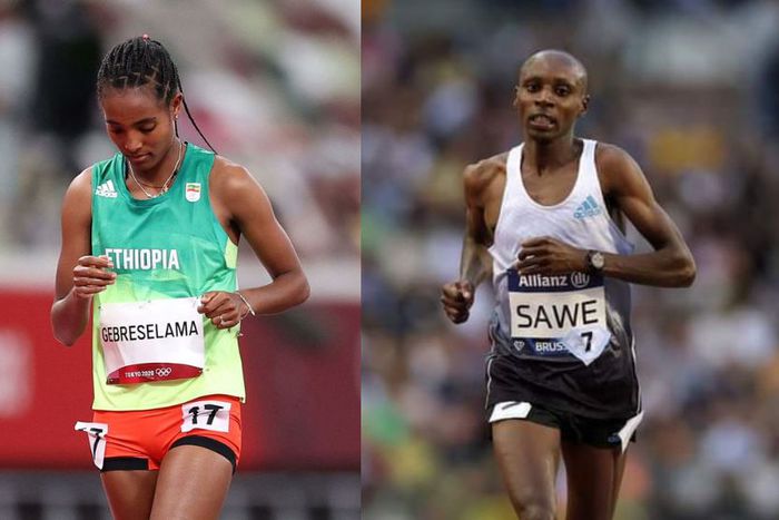 Tsigie Gebreselama and Sebastian Sawe