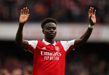 Game recognises game: Saka gets high praise from Arsenal legend