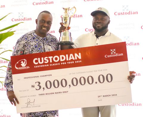 Golf: Nigeria's Olapade defeats Ghana’s Augustine Manasseh in Custodian Golf Classic