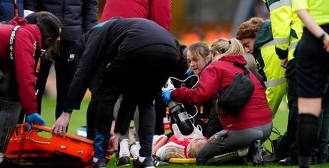 Arsenal midfielder in 'stable' condition after collapsing on the pitch against Chelsea
