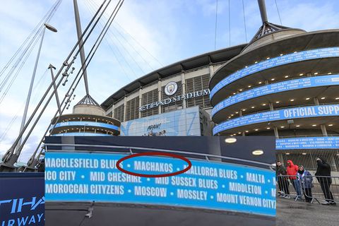 Kenyan town gets recognition outside Manchester City’s Etihad Stadium [VIDEO]