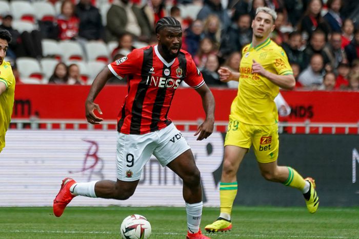 Nice vs Nantes Terem Moffi in action ||Image credit: IMAGO