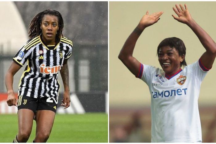 Francisca Ordega and Joe Echegini having fun in Europe for their clubs.