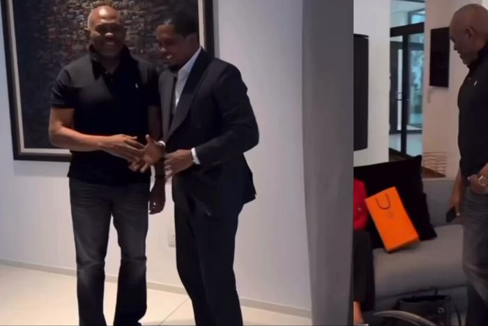 Following the footsteps of Francis Ngannou, Cameroon legend Samuel Eto'o teams up with Tony Elumelu with gifts.