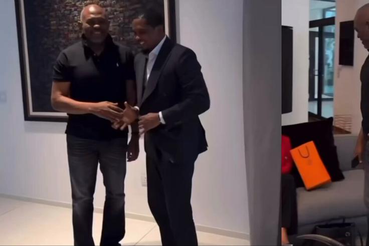 Following the footsteps of Francis Ngannou, Cameroon legend Samuel Eto'o teams up with Tony Elumelu with gifts.