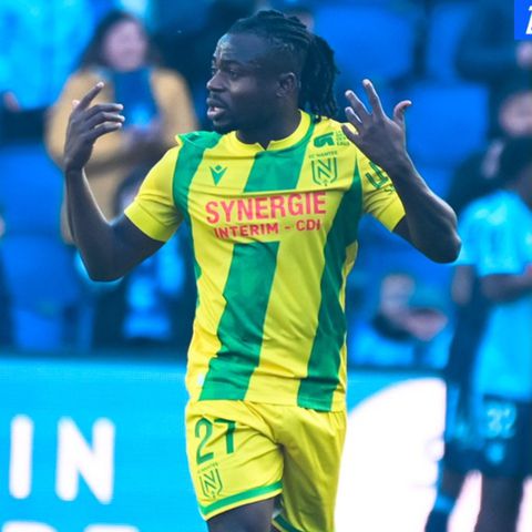 In Ligue 1, Moses Simon was unable to save Nantes from a 3-2 Ligue 1 Clash.