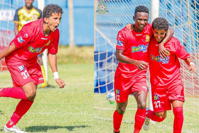 Kenya Police FC midfielder and Hrambee Stars ace Mohammed Bajaber.