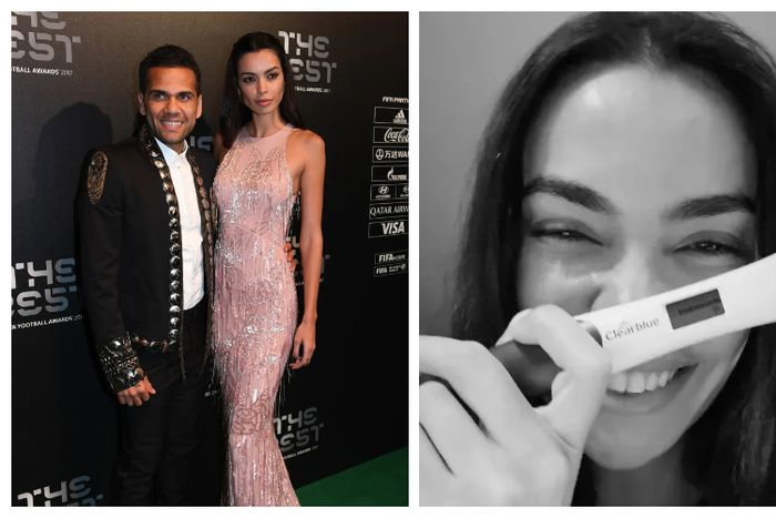 Dani Alves' wife announces pregnancy