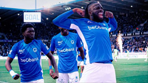 After missing a penalty, Tolu Arokodare bounced back with a goal for KRC Genk in a 4-0 win against Gent to start playoffs.