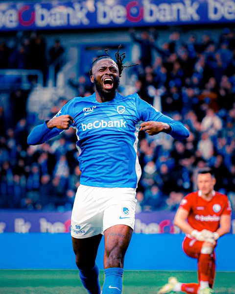 After missing a penalty, Tolu Arokodare bounced back with a goal for KRC Genk in a 4-0 win against Gent to start playoffs.