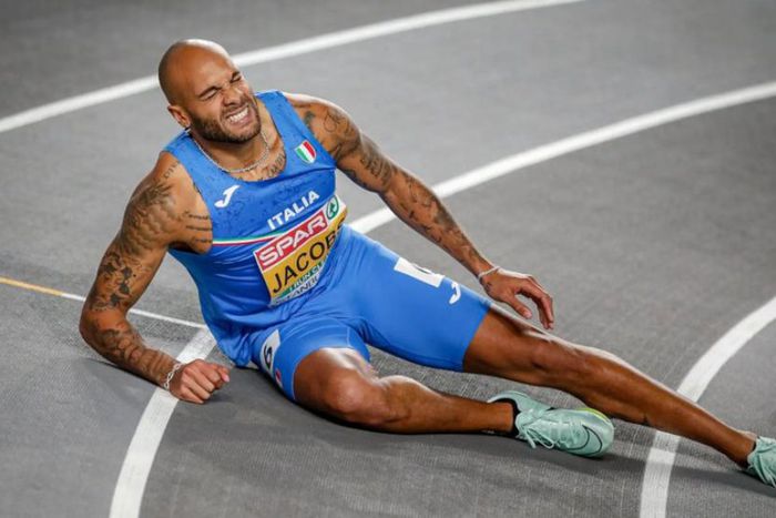 Marcell Jacobs injury