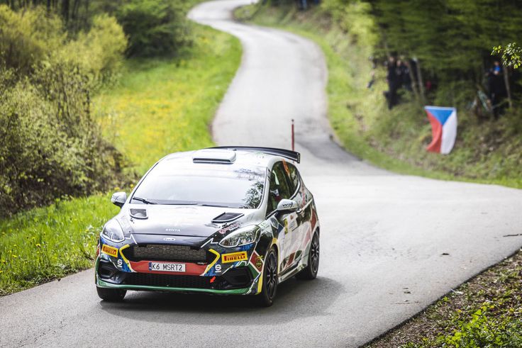 Hamza ANWAR (KEN), Adnan DIN (KEN), FORD Fiesta Rally3, RC3, Rally3, action during the Croatia Rally 2023, 4th round of the 2023 WRC, Motorsport Rallye.