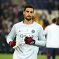 Paris Saint-Germain goalkeeper Sergio Rico.