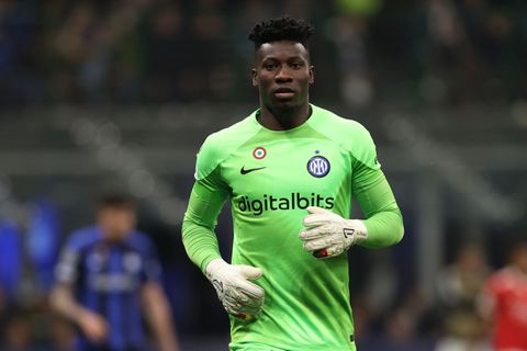 Inter Milan goalkeeper Andre Onana