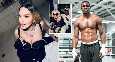 Madonna: American musician allegedly unveils new boyfriend, a Nigerian boxer she's 31 years older than