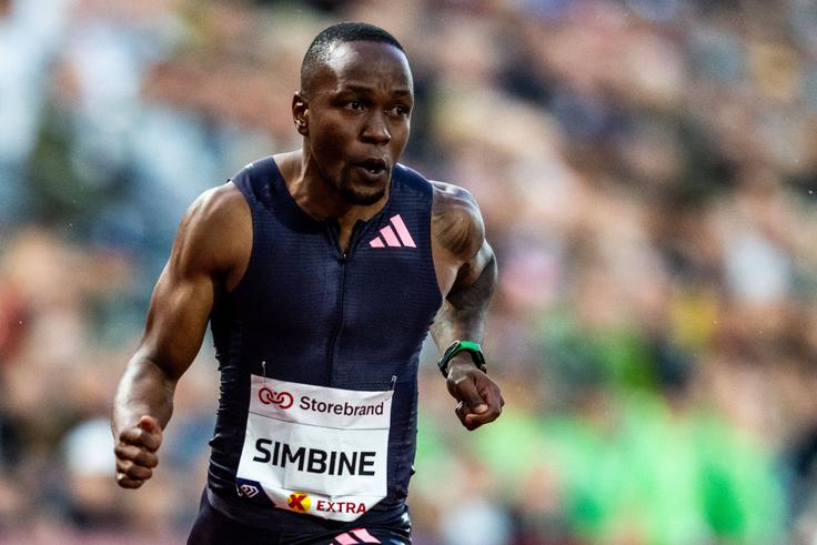 Akani Simbine reveals why he is unsatisfied despite claiming another 100m win in Oslo