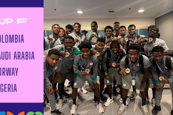 In Group F of the 2025 FIFA U-20 World Cup, the Flying Eagles of Nigeria will face Norway, Colombia, and Saudi Arabia
