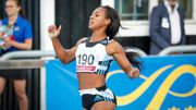 America’s Shannon Ray Outpaced by Liberian Duo in 100m at Kip Keino Classic