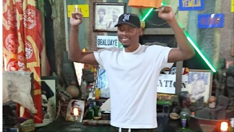 Real Madrid star David Alaba remembers his Nigerian roots with visits to New Afrika Shrine and Oba Elegushi International Market.