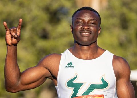 College standout Abdul-Rasheed Saminu shatters Ghanaian national record with world's fastest time in 2025