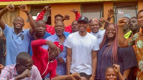 Real Madrid star David Alaba remembers his Nigerian roots with visits to New Afrika Shrine and Oba Elegushi International Market.