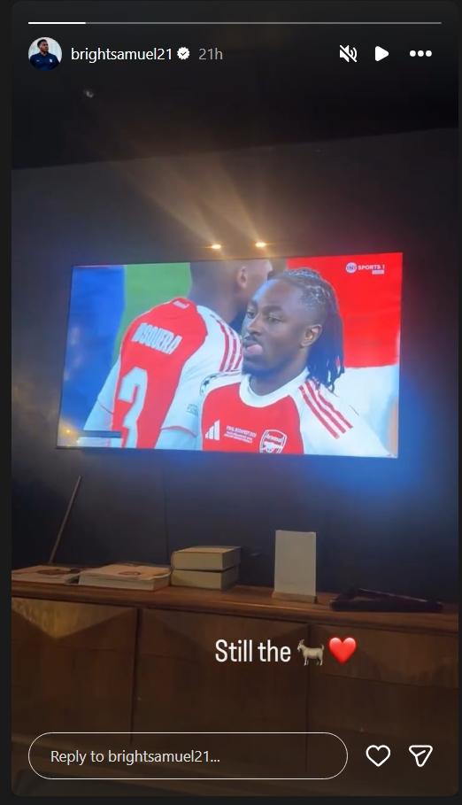 Osayi's post || IG